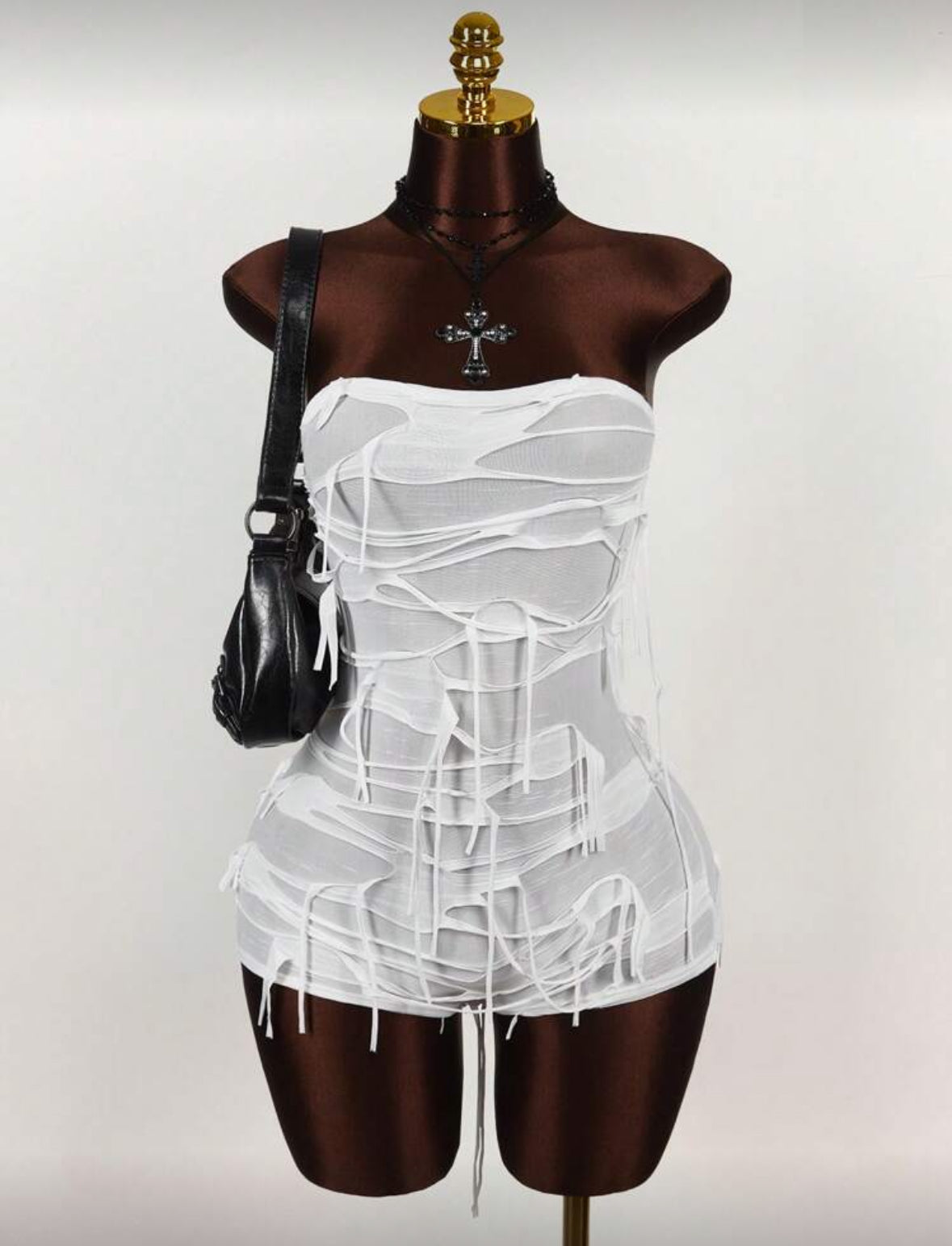 WHITE BODYCON😍